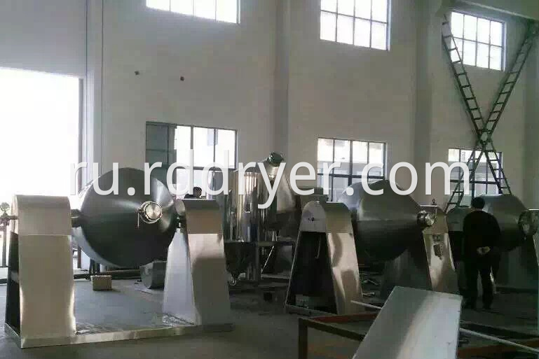 Powder Granule Double Cone Mixer Use in Pharmaceutical